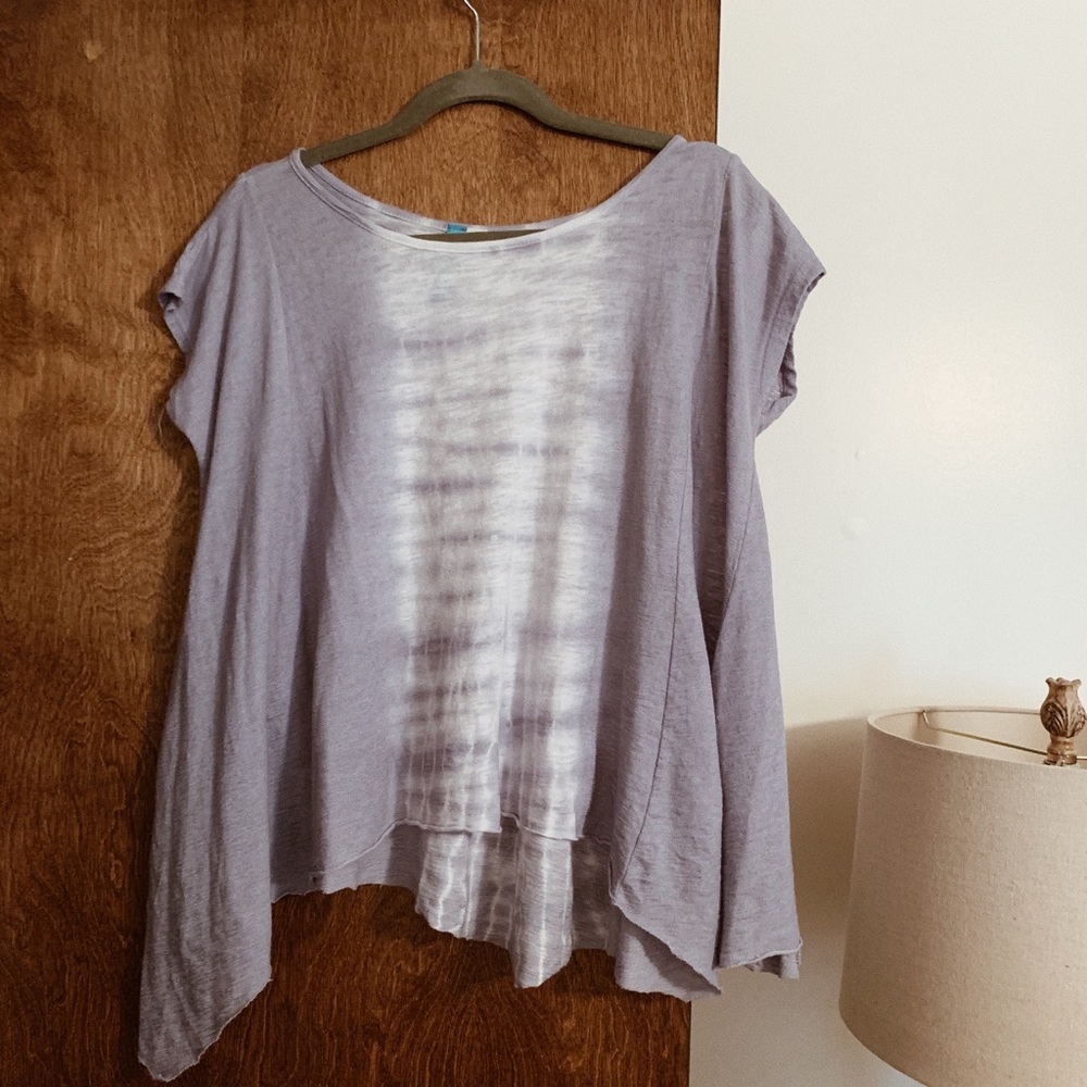 Blue Tie Dyed Tee